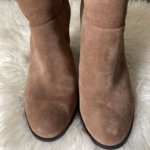 B C G GENERATION LEATHER SUEDE ANKLE BOOTS - Picture 10 of 11